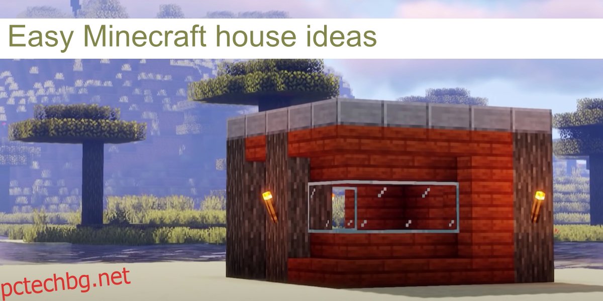 лесни идеи за къщи на Minecraft